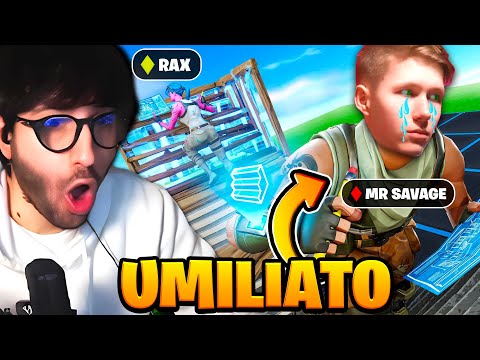 MR SAVAGE INSULTATO dalla sua CHAT perchè RAX lo UMILIA IN 1V1!