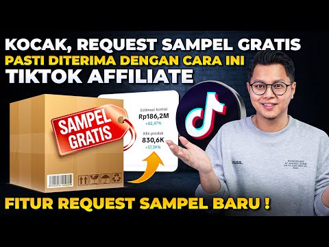 KOCAK ! REQUEST SAMPEL GRATIS PASTI DI TERIMA DENGAN CARA INI TIKTOK AFFILIATE