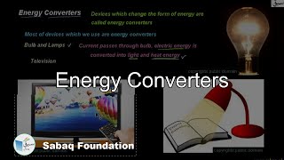 Energy Converters