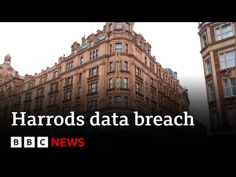 YouTube video thumbnail: Harrods Says Customers’ Data Stolen in IT Breach