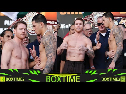 PESAJE CANELO ALVAREZ VS EDGAR BERLANGA MAÑANA EN LAS VEGAS MAS PELEAS COESTELARES