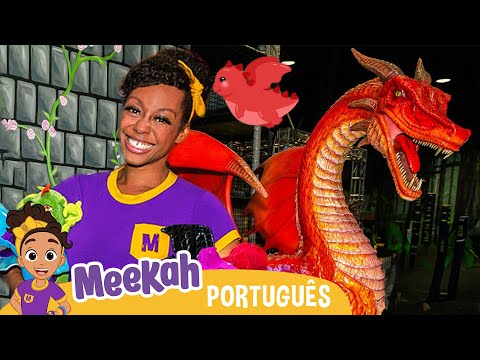 Meekah e o Dragão Mágico! | 💜Olá Meekah!💜| Amigos do Blippi Brasil | Videos Educativos