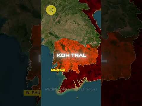 Hòn Đảo này là giấc mơ tuyệt vọng của Campuchia #shorts #khampha #dialy #bando #maps #map