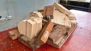 No One Knew Scrap Wood Was A Gold Mine! Try Turning It Into Furniture And You Will Be Shocked