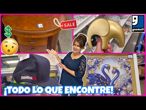 ⭐¡TIENDA DE SEGUNDA MANO!😍¡TODO LO QUE ENCONTRE ESTE DIA!😱💲 #goodwill #tiendasdesegundamano