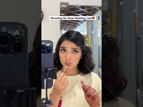 Revealing My Sister’s Wedding Look😍- @Jagritikhuranalife | #relatable