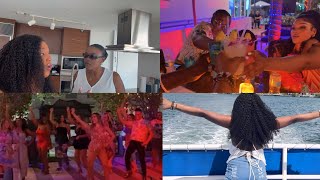 Pale anpil ak Manmi + sak fet nan Family retreat lan