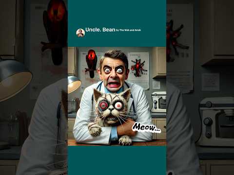Mr Bean Saving Cat Eye Be Like Ai No Brainer #aiart #aicomedy #chatgptart #mrbean