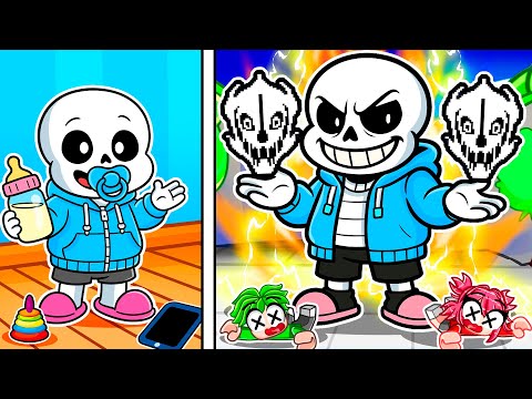 Birth to UNDERTALE SANS in Roblox Strongest Battlegrounds!