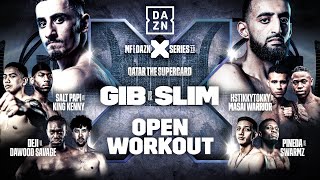 MISFITS & DAZN X SERIES 19 | QATAR: THE SUPERCARD | ANESONGIB VS. SLIM ALBAHER OPEN WORKOUT LIVE