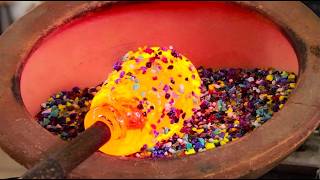 Most Satisfying Glass Blowing You’ll Ever See! Amazing Glassblowing Art Technique ASMR Compilation