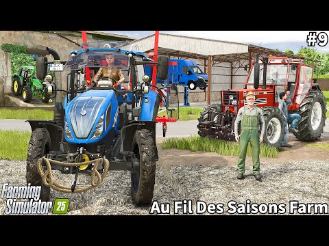 Transporting Cows, Preparing Soil & Planting Carrot, │Au Fil Des Saison│FS 25│Timelapse#9