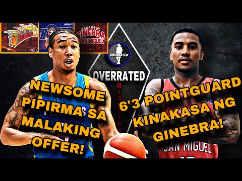 GINEBRA PINAPIRMA NA SI 6’3 PG TAYLOR BROWNE | CHRIS NEWSOME ₱1.9 MILLION PLUS OFFER NG SMB AT GINS?
