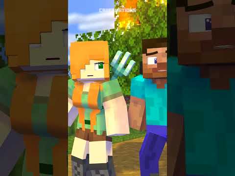 Revenge of Alex & Steve - Minecraft Animation #shorts