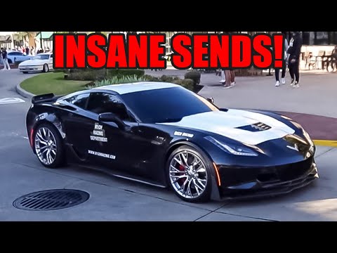 ROWDY MODIFIED CARS DO 100+ MPH FLY-BYS LEAVING CAR MEET! (INSANE SOUND!)