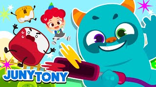 Dunia Ajaib Penuh Warna 🌈｜Monster Warna｜JunyTony Bahasa Indonesia