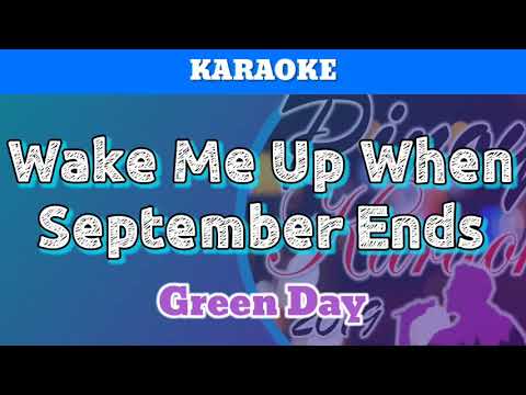 Wake Me Up When September Ends by Green Day (Karaoke)