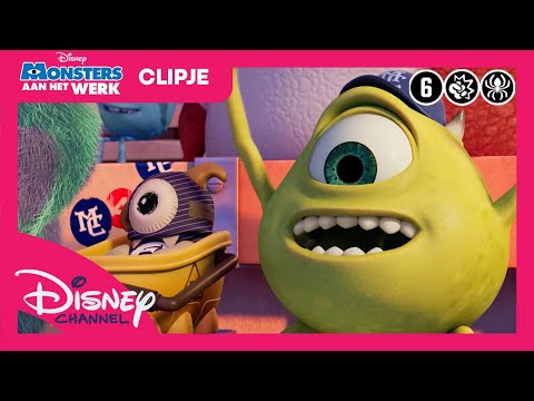 Monsters Aan Het Werk | De Honkbalwedstrijd | Disney Channel BE