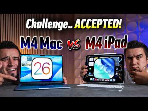 Can iPadOS 26 ACTUALLY Replace an $850 M4 MacBook Air?!