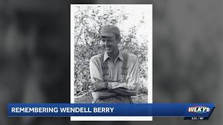 YouTube video thumbnail: Remembering Kentucky Author, Poet, and Farmer Wendell Berry