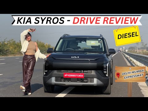 Kia Syros Diesel Drive Review + ADAS Features test | Syros Detailed Drive Review #kiasyros #kiasuv