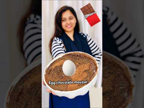 Icecream Chocolate mousse🍫🥚 #selinesrecipes #chocolate #shortsviral