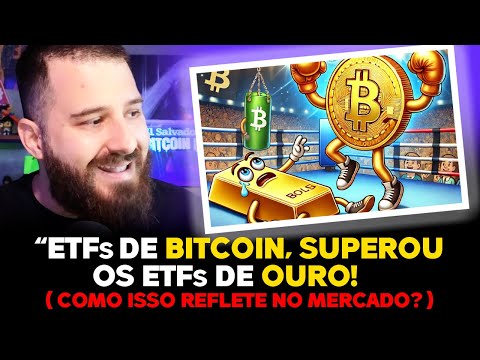 BITCOIN ACIMA DE 100K SUPEROU O OURO. O QUE FALTA SUPERAR? 🚀