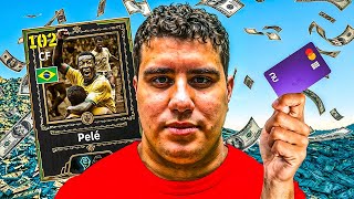Gastei uma FORTUNA pra TIRAR o PELÉ no eFootball 2025! 💸🔥