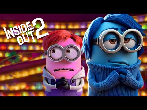 Inside Out 2 Trailer but its Minions (Despicable Me x Inside Out 2 Movie Crossover)