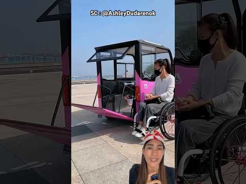 MOBIL KHUSUS PENGGUNA KURSI RODA #automobile #wheelchair #reaction #goodthing #smartitems #car