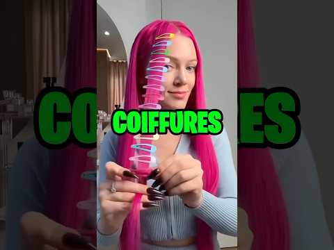 Laquel de ces COIFFURES porteriez vous pour faire envier vos amis a l’école ? 💇‍♀️😨 #shorts #viral