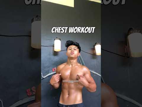 Latihan dada yang kulakukan dirumah #fitnessmotivation #workout #absworkout