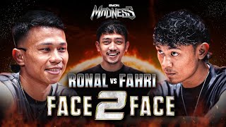 ''KITA SELESAIKAN DI RONDE PERTAMA!'' - RONAL SIAHAAN VS FAHRI ALAMSYAH FACE 2 FACE