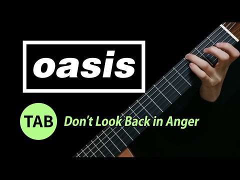 Don't Look Back in Anger (Acoustic) - Tab & Lesson