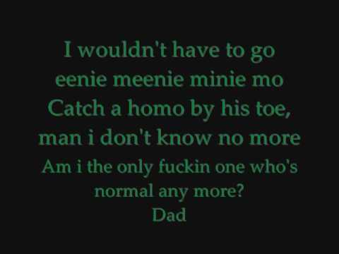 My Dads Gone Crazy (EMINEM , Hailie Jade .)LYRICS!!!!