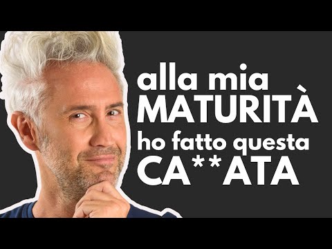 Al mio ESAME di MATURITA ho fatto questa CA**ATA - i miei CONSIGLI per i MATURANDI