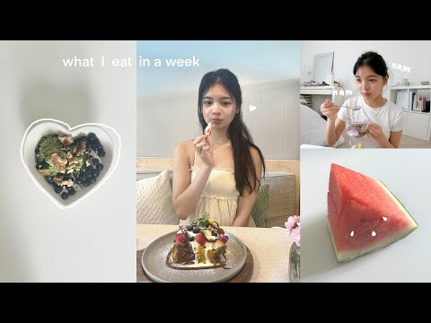 What I Eat in a Week 🫐 : Eating Food That Makes Me Feel My Best! Intuitive Eating, A Homebody’s Diet