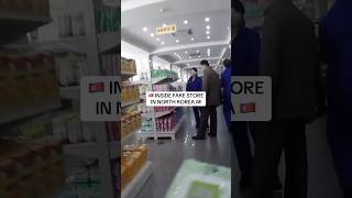 inside fake store in north korea #northkorea #dprk #pyongyang #korea #korean #kdrama