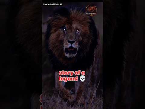 ये था असली जंगल का राजा👑😨|एक legend शेर की आखिरी कहानी🦁,shorts