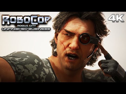 ROBOCOP UNFINISHED BUSINESS Ending And Final Boss 4K 60FPS