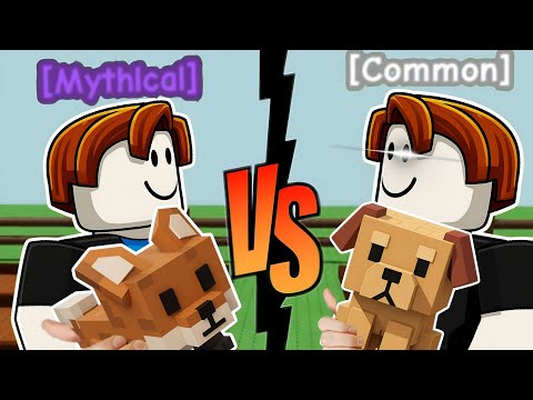 หมาโกเด้น Common vs หมาจิ้งจอก Mythical ใน 1 ชั่วโมงใครได้ต้นไม้แรร์กว่าชนะ Roblox Grow a Garden