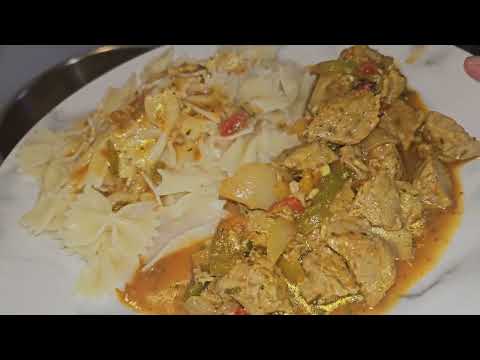 PÂTE AU POULET RAPIDE