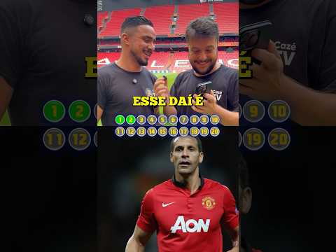 R$ 300 SE ACERTAR OS 20 JOGADORES #united #europaleague #shorts