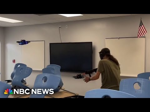 YouTube video thumbnail: Company Says High-Tech Drone System Could Make Schools Safer