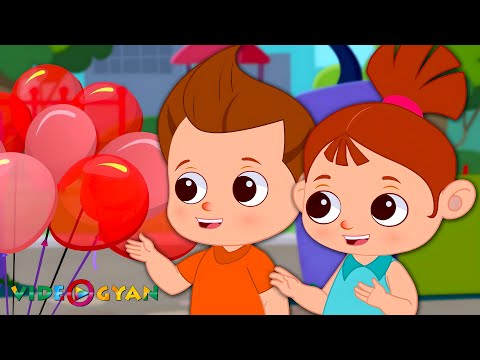 Red Balloon & More | Nursery Rhymes & Kids Songs | Bluka Bluka Blah Songs | Learning Videos For Kids