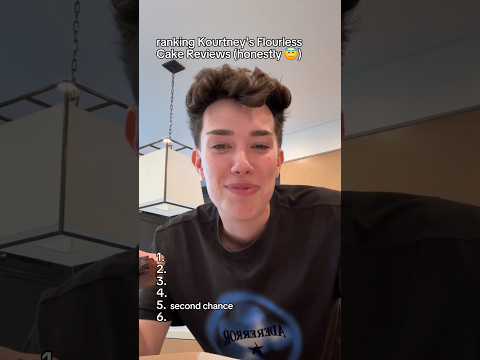 ranking Kourtney Flourless Cake Reviews #flourless #kourtneykardashian #crumblecookie #jamescharles