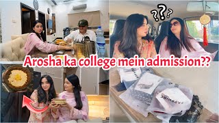 ⭐️ Sapphire ki shopping 🛍️Mango dessert bnaya💖College min admission💖