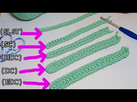 To become a good Crochet master, you must learn these sewing techniques