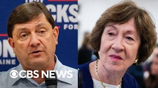 YouTube video thumbnail: Susan Collins and Troy Jackson Clash in Maine Senate Debate