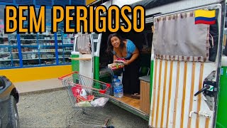 PRIMEIRO DIA MORANDO EM UMA KOMBI NA COLÔMBIA Ep.282